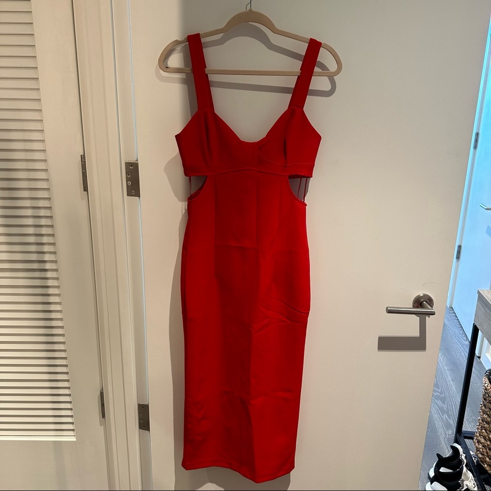 Zara cut out dress